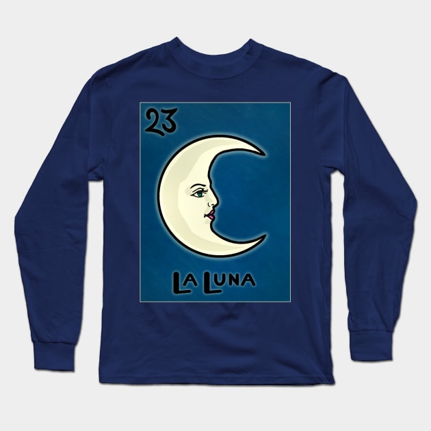 LA LUNA Long Sleeve T-Shirt by juliabohemian